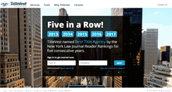 Desktop Screenshot of ihs-206.titlevest.com